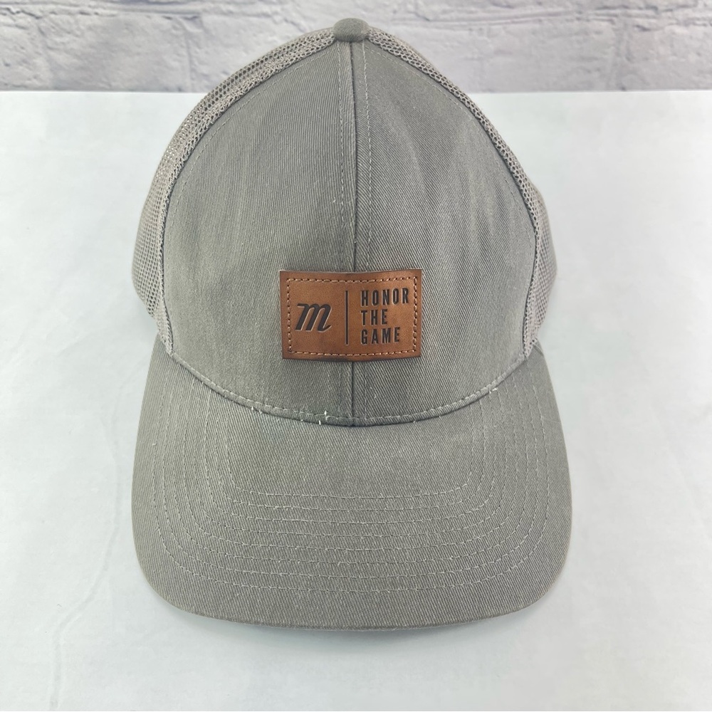 Marucci Pro Series "Honor The Game" Trucker Mesh Snapback Hat Cap - Picture 2 of 7